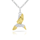 DIJE DE COLIBRÍ ORIGAMI DELUXE BAÑADO EN ORO