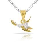 DIJE DE COLIBRÍ PICOESPADA