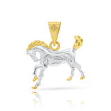 DIJE CABALLO DE LA SABIDURÍA DORADO