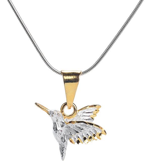DIJE COLIBRÍ DORADO